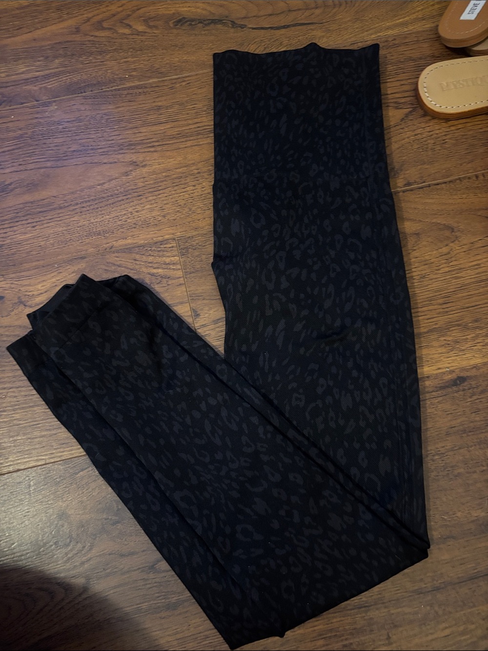 SPANX Black High-Rise Shaping Leggings